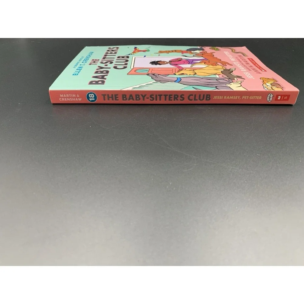 jessi ramsey pet sitter #18 The Babysitters Club GraphNovel By Ellen T. Crenshaw